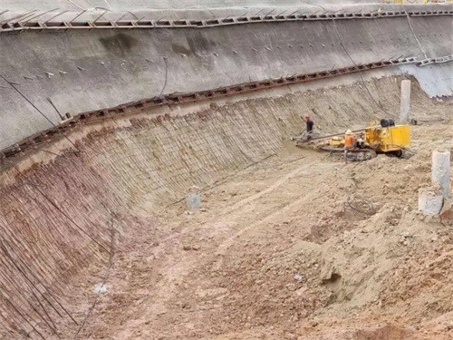 长泰基坑边坡加固